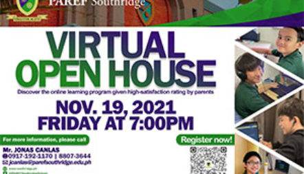 Virtual Open House – Nov 19 2021