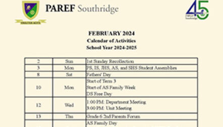 February 2025 Calendar