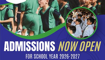 Admissions Now Open School Year 2026-2027